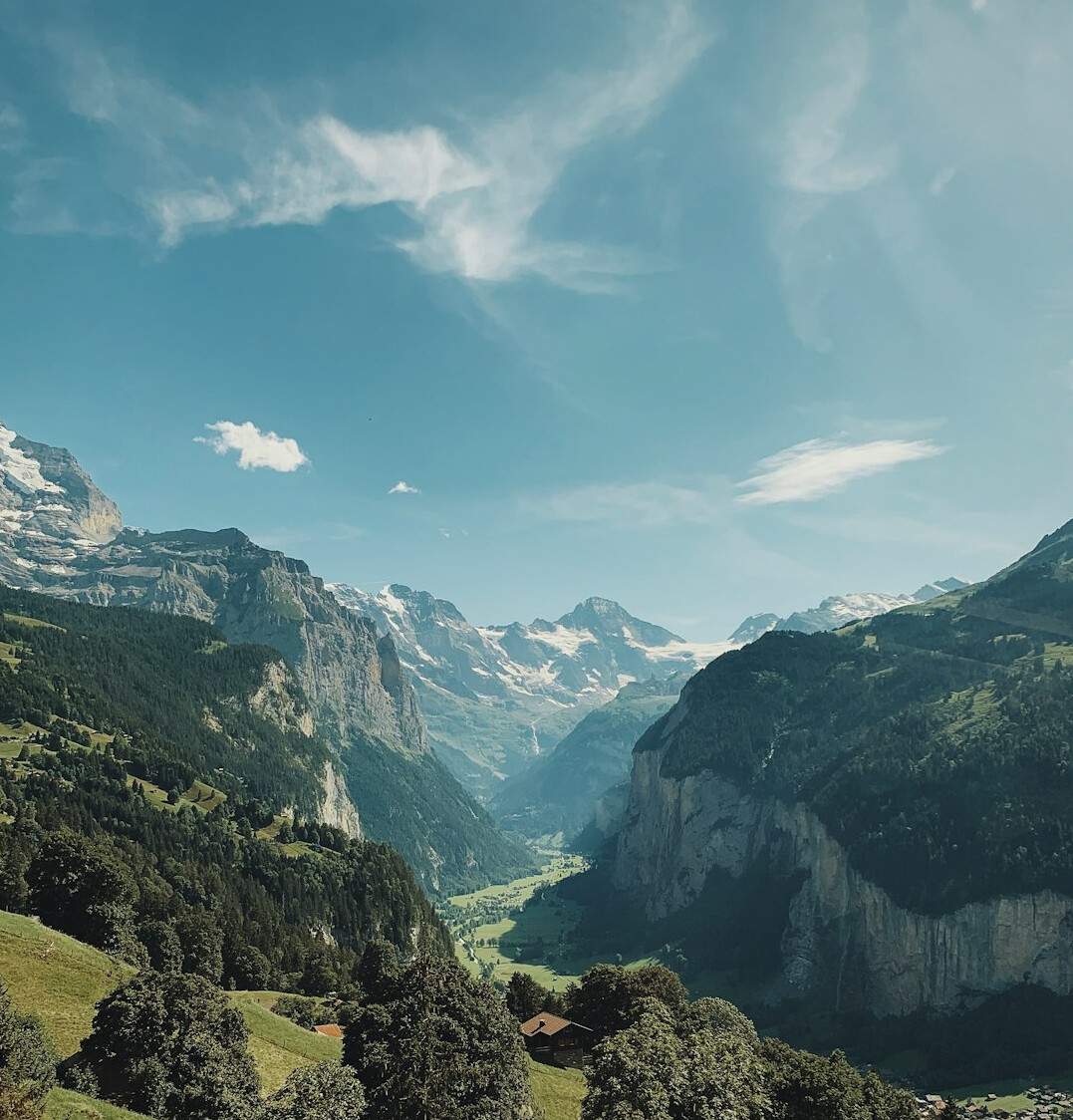 swiss alps landscape