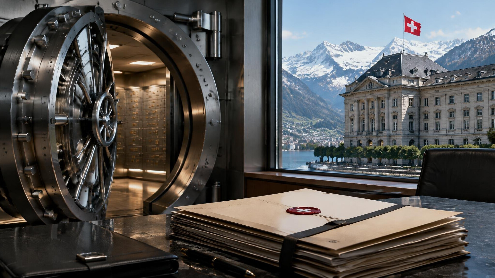 swiss bank vault